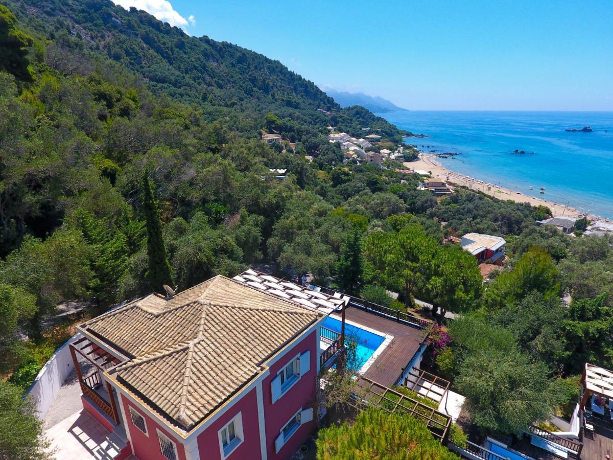 Corfu Resorts Apartments Pelekas Eksteriør billede