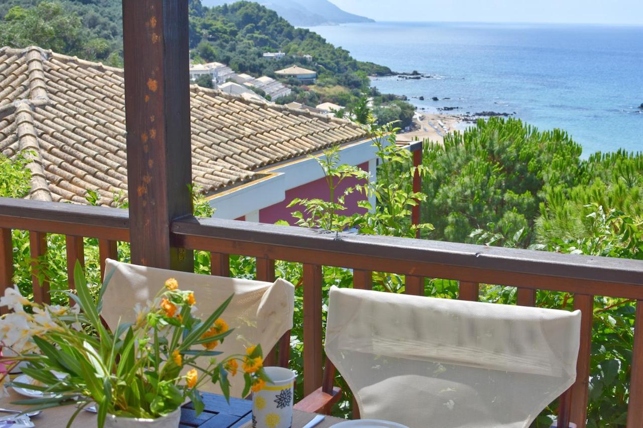 Corfu Resorts Apartments Pelekas Eksteriør billede