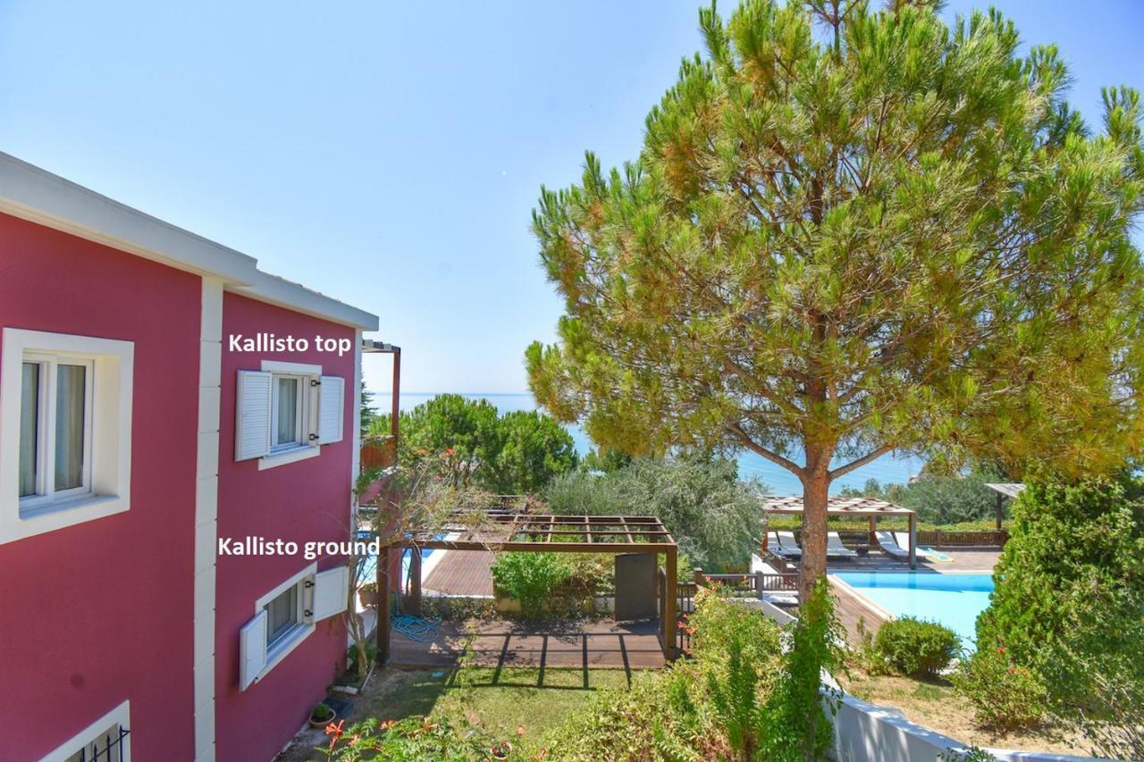 Corfu Resorts Apartments Pelekas Eksteriør billede
