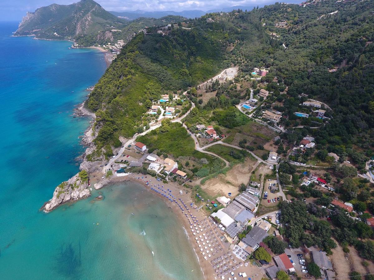 Corfu Resorts Apartments Pelekas Eksteriør billede