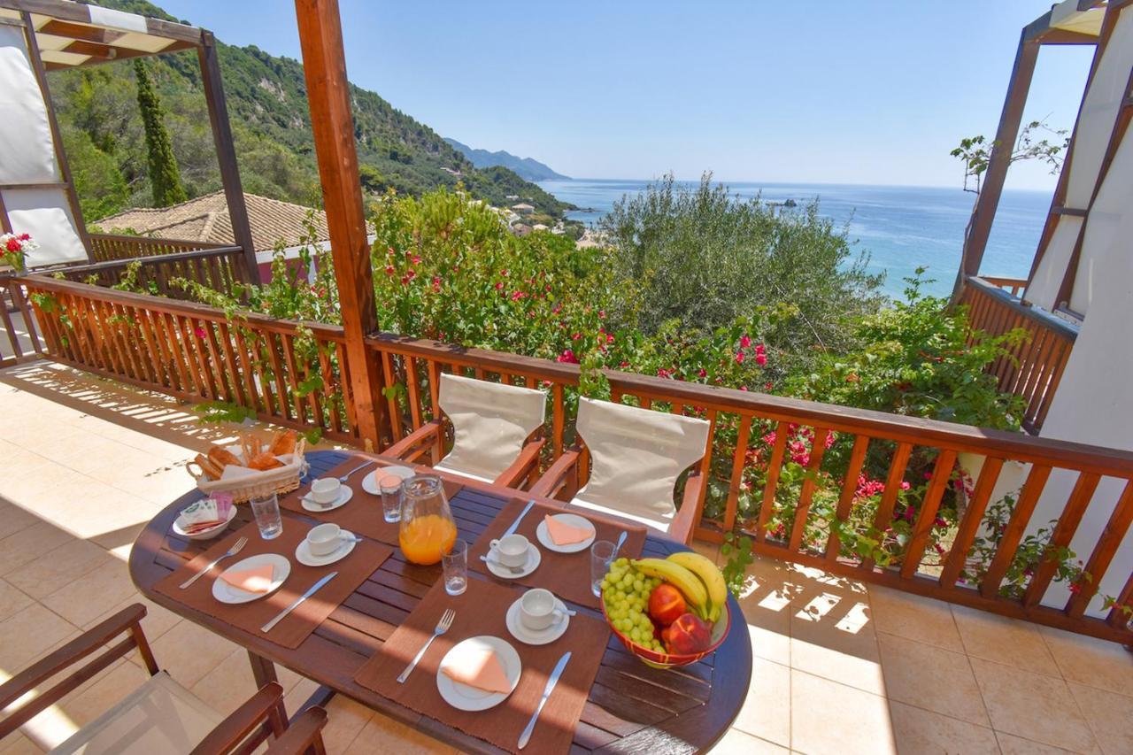 Corfu Resorts Apartments Pelekas Eksteriør billede