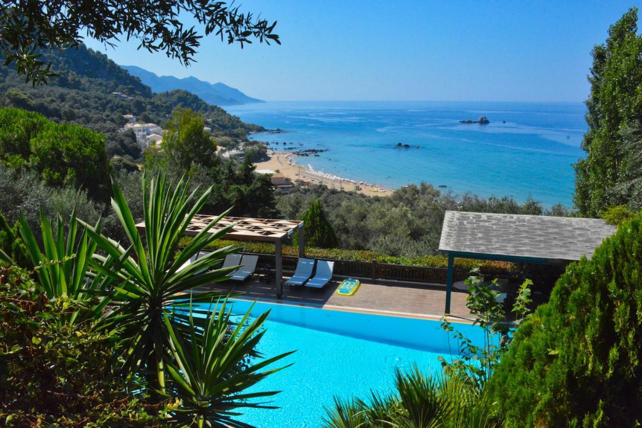 Corfu Resorts Apartments Pelekas Eksteriør billede