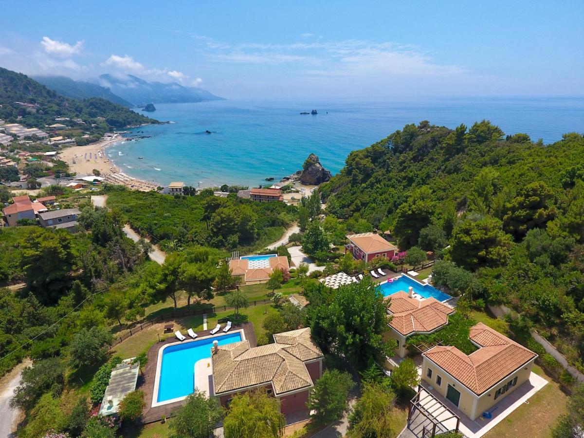 Corfu Resorts Apartments Pelekas Eksteriør billede