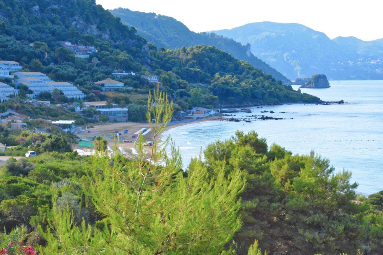 Corfu Resorts Apartments Pelekas Eksteriør billede